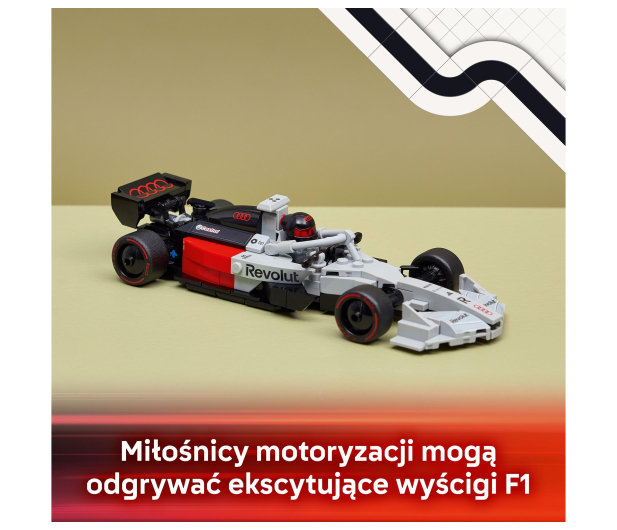LEGO SPEED CHAMPIONS 77259 Bolid Audi Revolut F1® Team R26 - 1488844 - zdjęcie 9